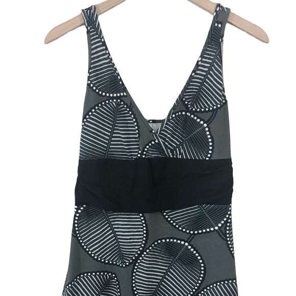 Patagonia Women’s Margot Leaf Print Organic Cotton Sleeveless Dress Size Medium - Picture 4 of 9